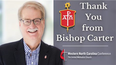 Thank You from Bishop Carter