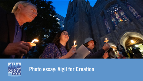 Photo essay: Vigil for Creation